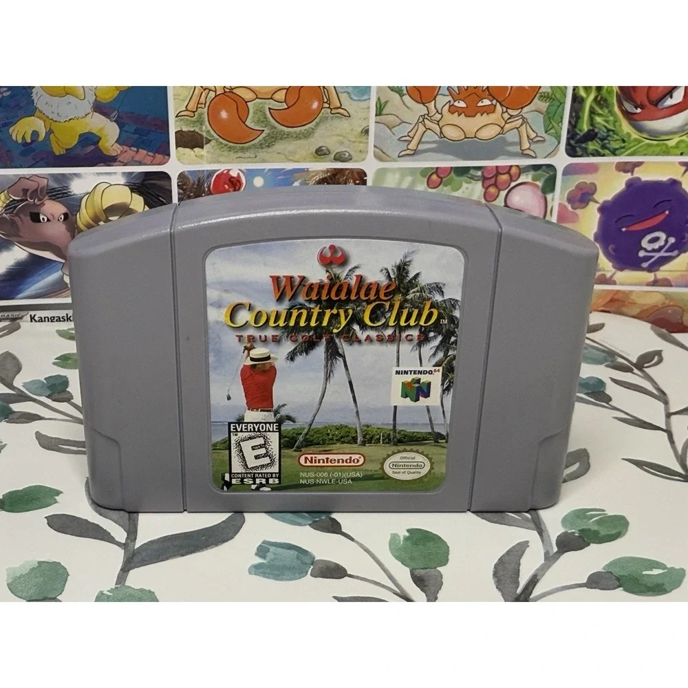 Nintendo 64‎ N64 Waialae Country Club True Golf Classics Game Cartridge